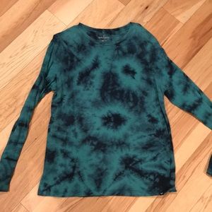 Tie dye long sleeve shirt